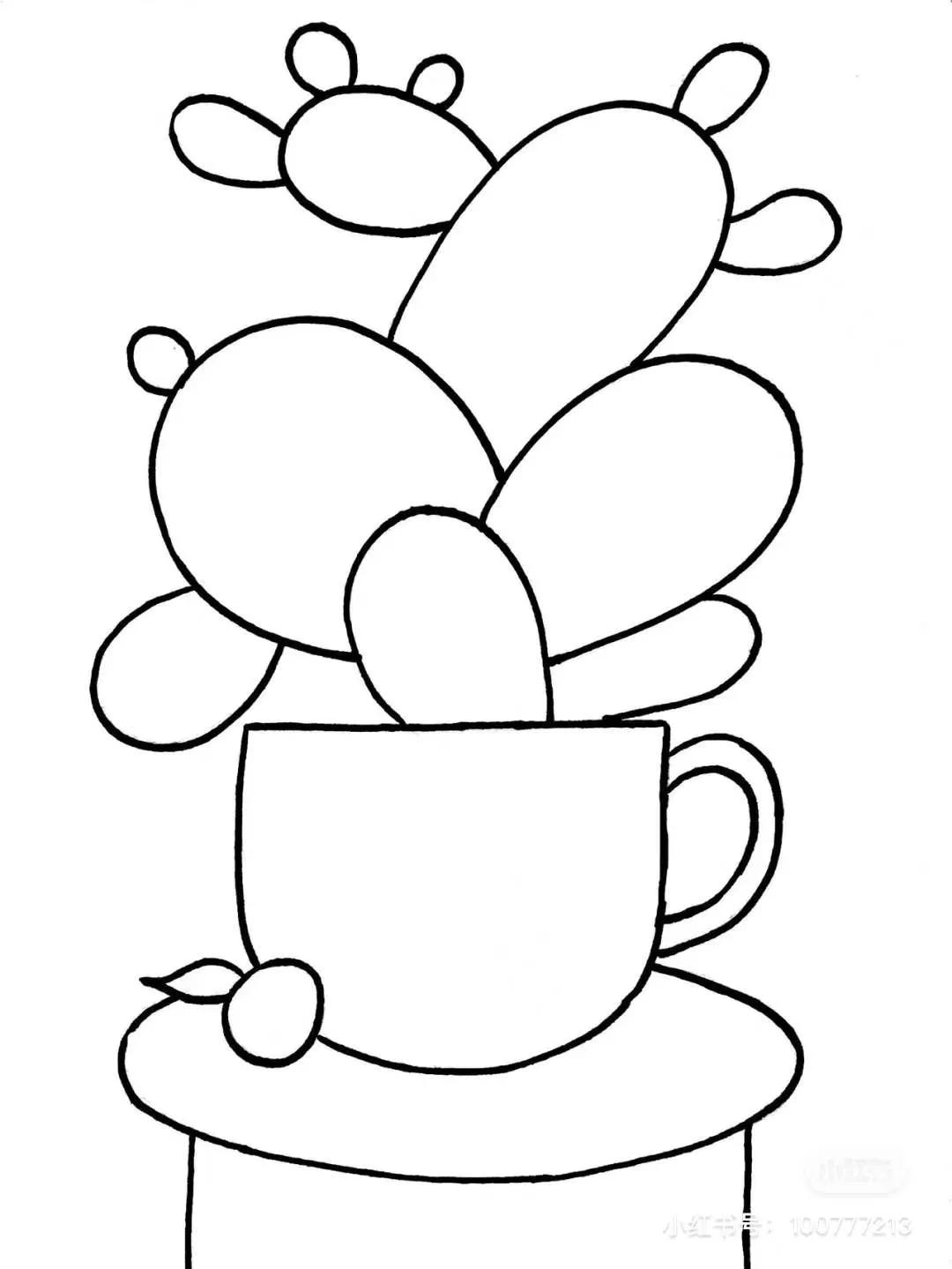 50张设计感十足的创意线描，随手画就能创造美，零基础也可以画