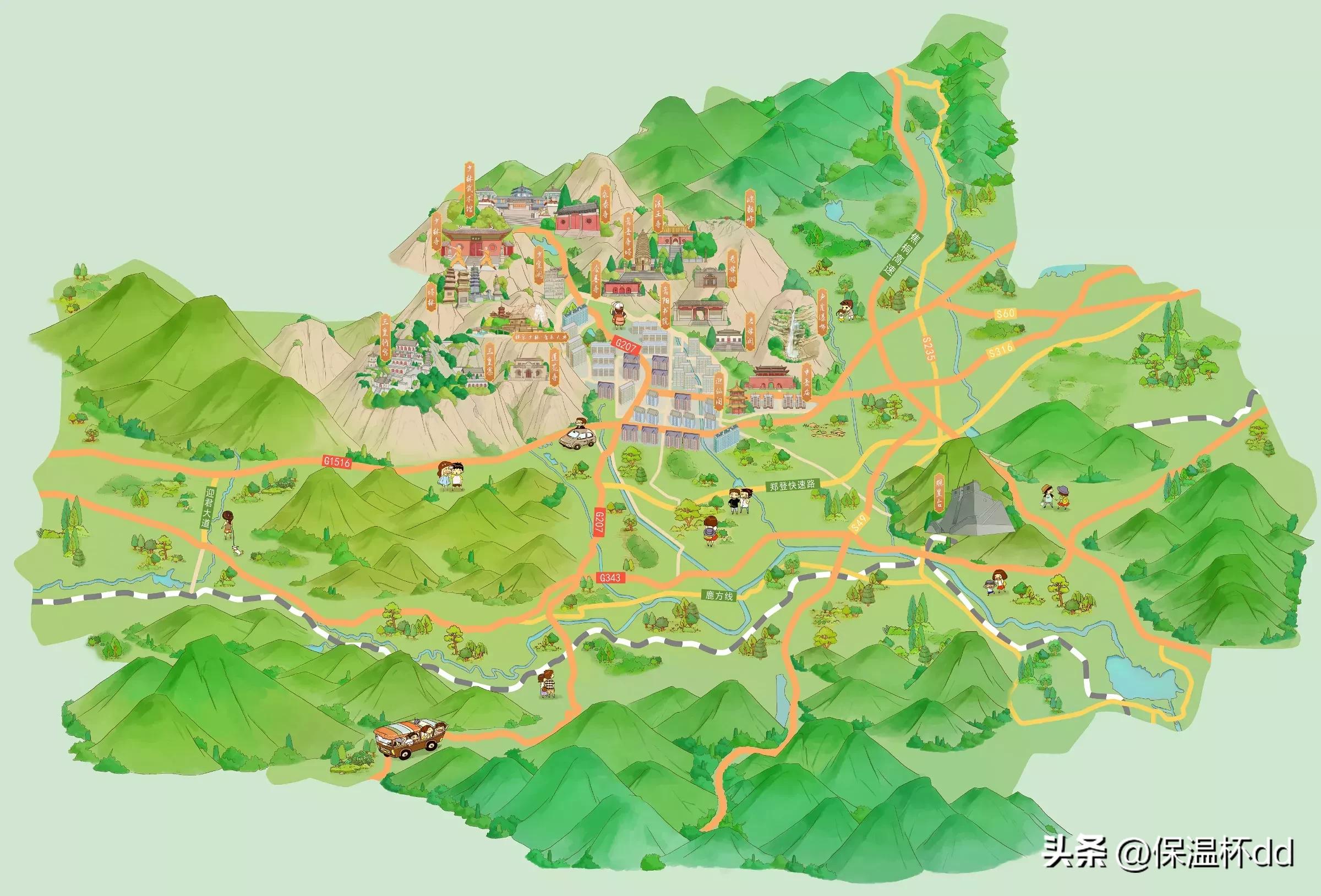 嵩山少林一日游,嵩山少林景区游玩价格攻略