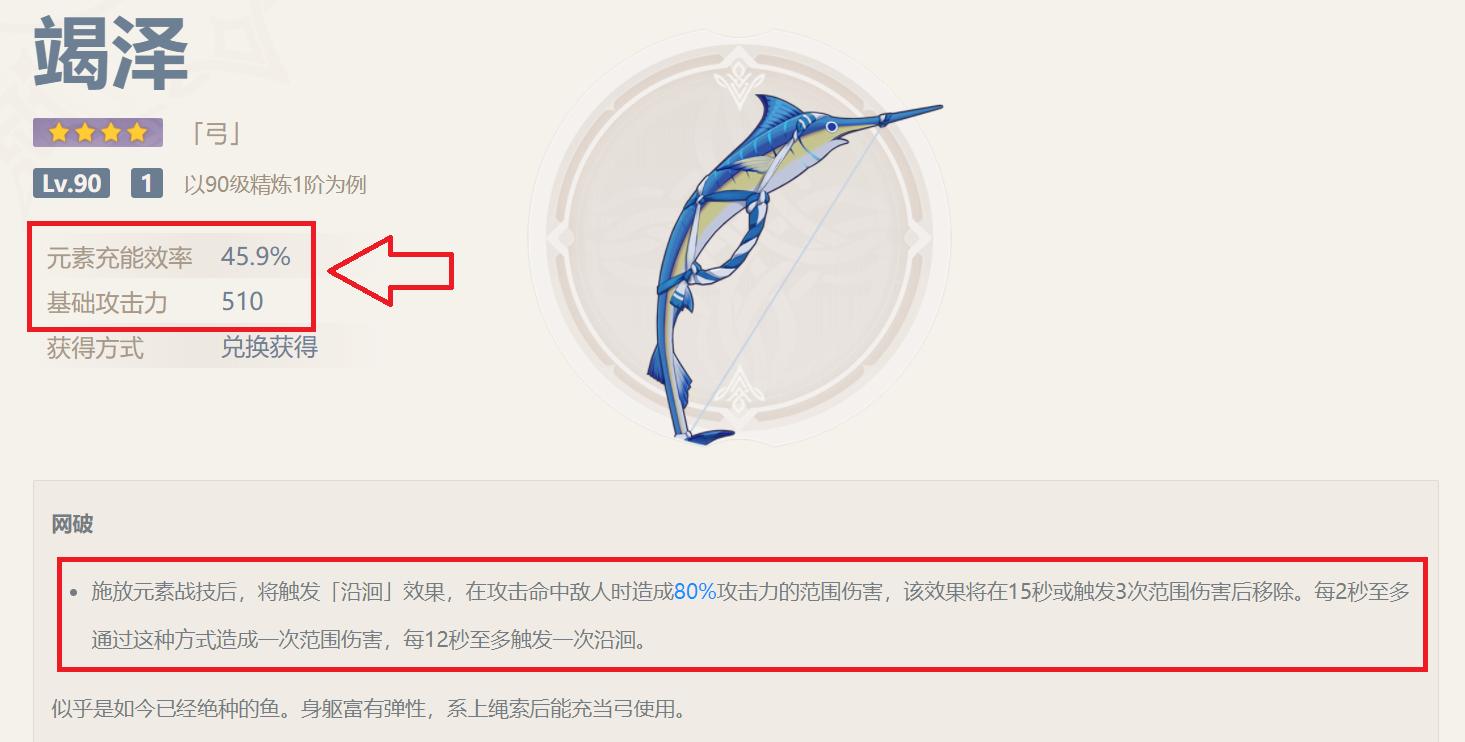 原神哪些弓武器值得培养,原神竭泽给谁用