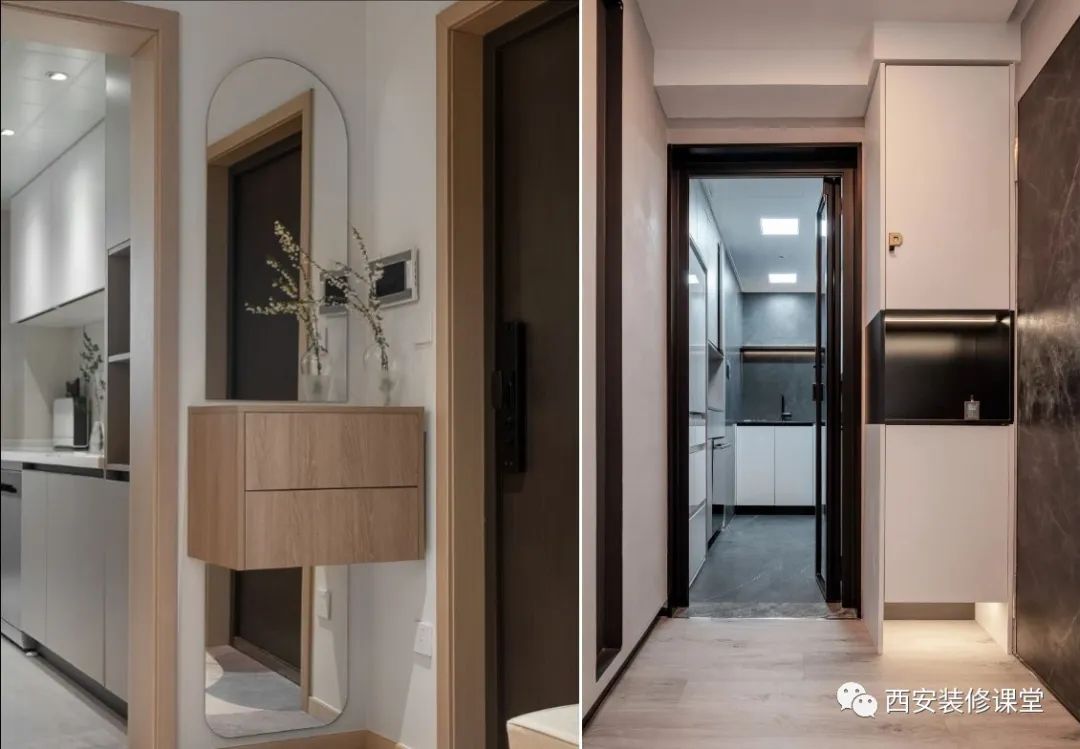 小户型鞋柜做在哪里最合适,进门鞋柜小点的