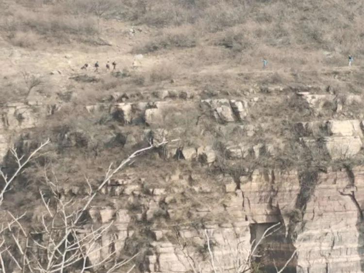 绝壁大梯白云寺,徒步白云寺