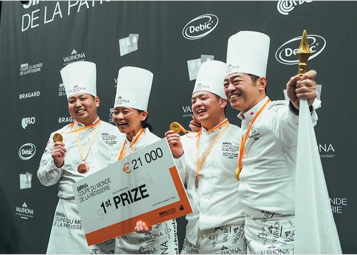 来自日本大厨们的糕点艺术品