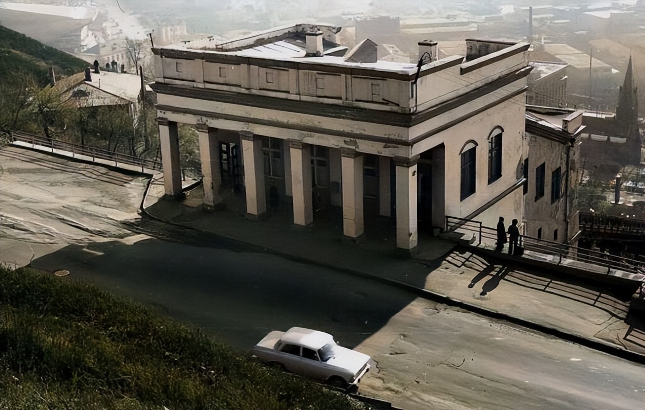 80年代的符拉迪沃斯托克的温馨照片