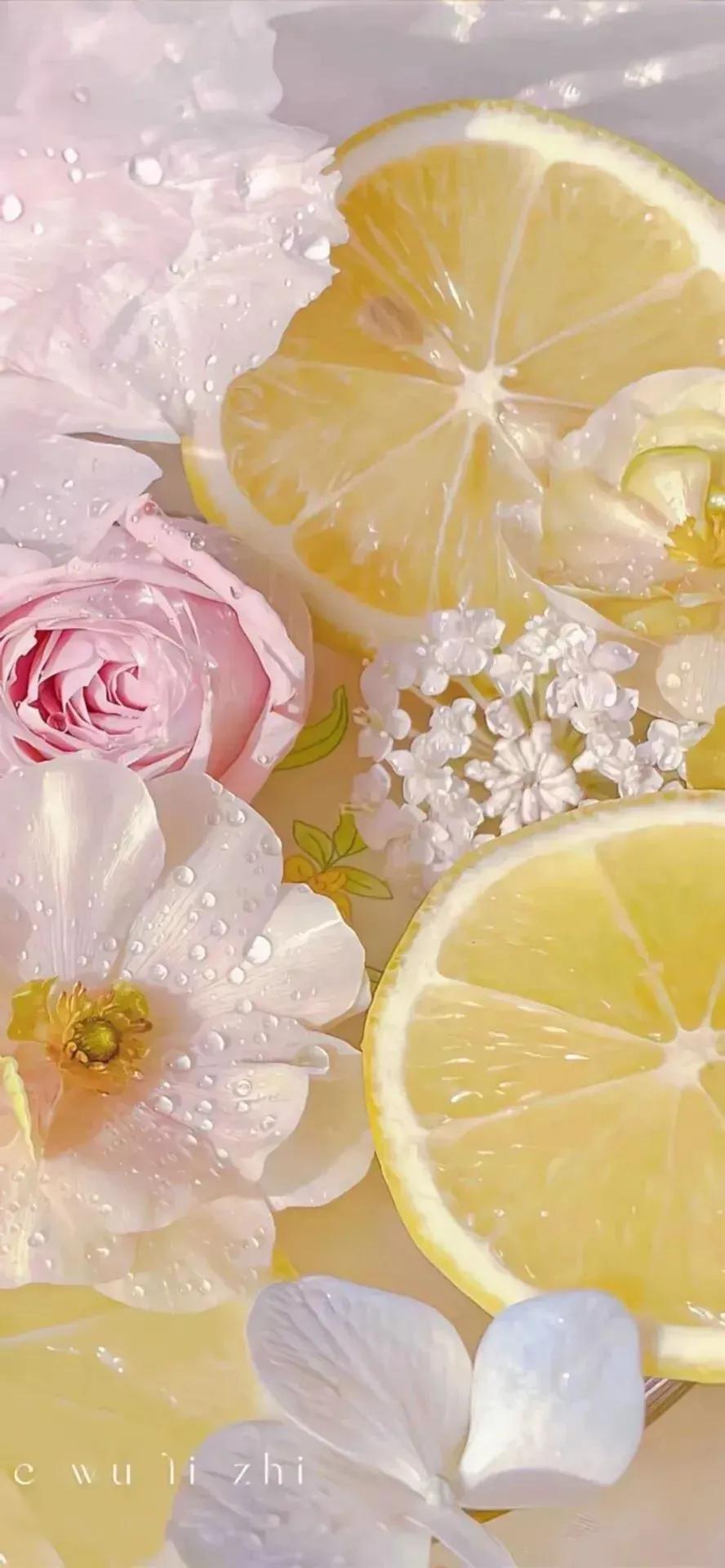 柠檬手机壁纸图片大全,柠檬高清壁纸4k全屏