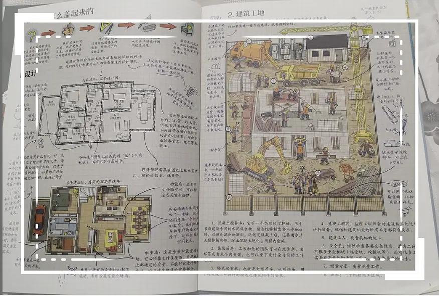 建：大开本阅读沉浸式体验专业建筑知识