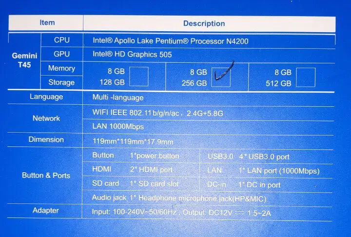 零刻GeminiT45奔腾N4200迷你电脑的评测