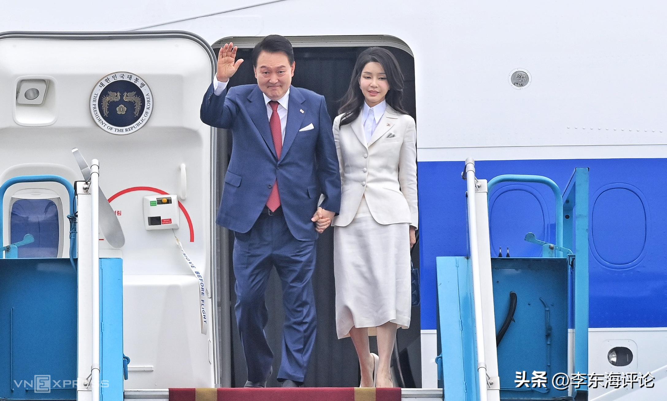 尹锡悦访越南接机人,尹锡悦访韩邀请