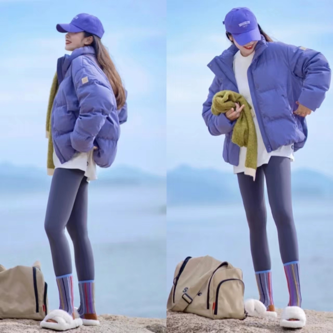 时尚洋气羽绒服穿搭,2023年羽绒服最洋气穿搭