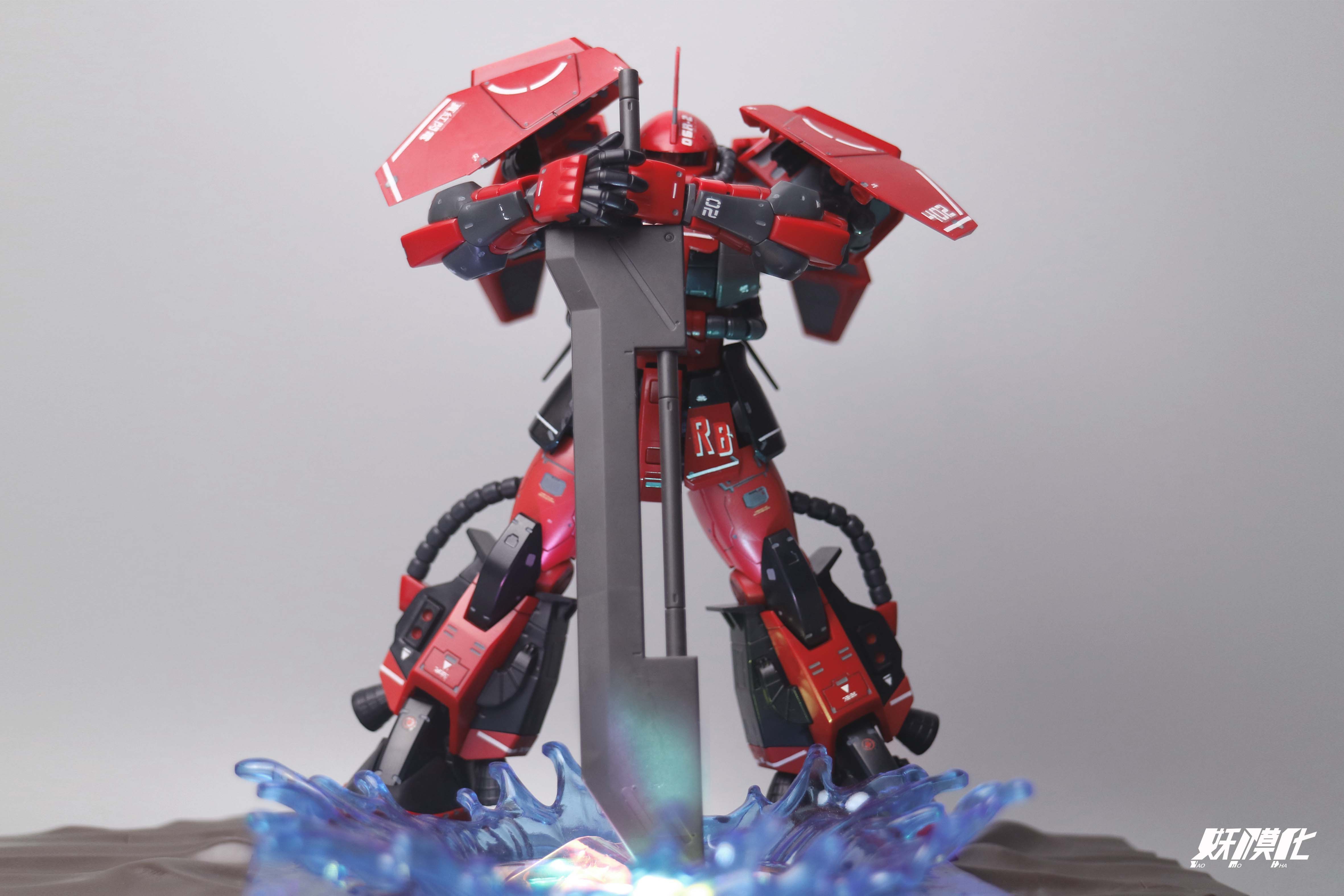 只要够想法，模型素组也能改出好作品-武士扎古