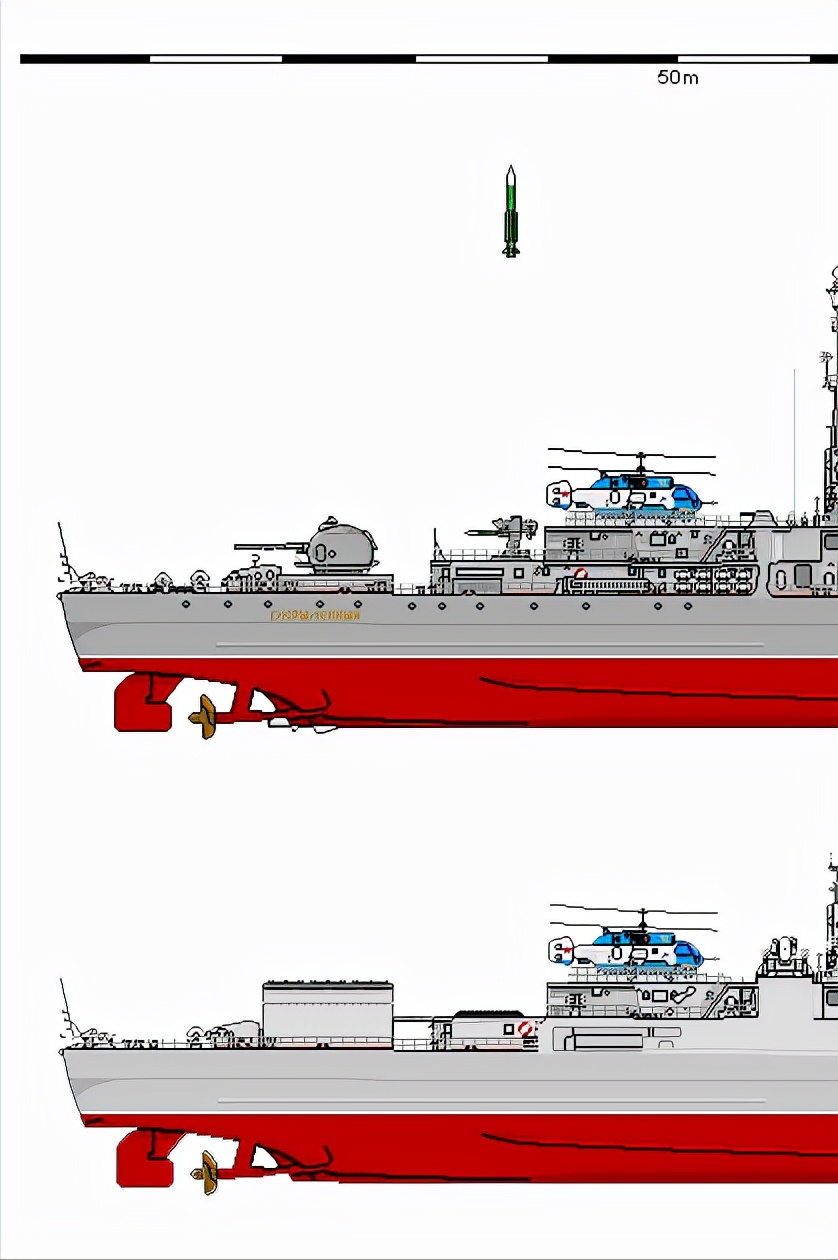 温州号现代导弹驱逐舰,现代战舰22350驱逐舰