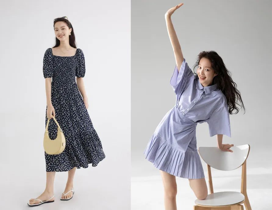 如果淘宝模特界有咖位，这两位小姐姐大概是人气“流量小花”吧