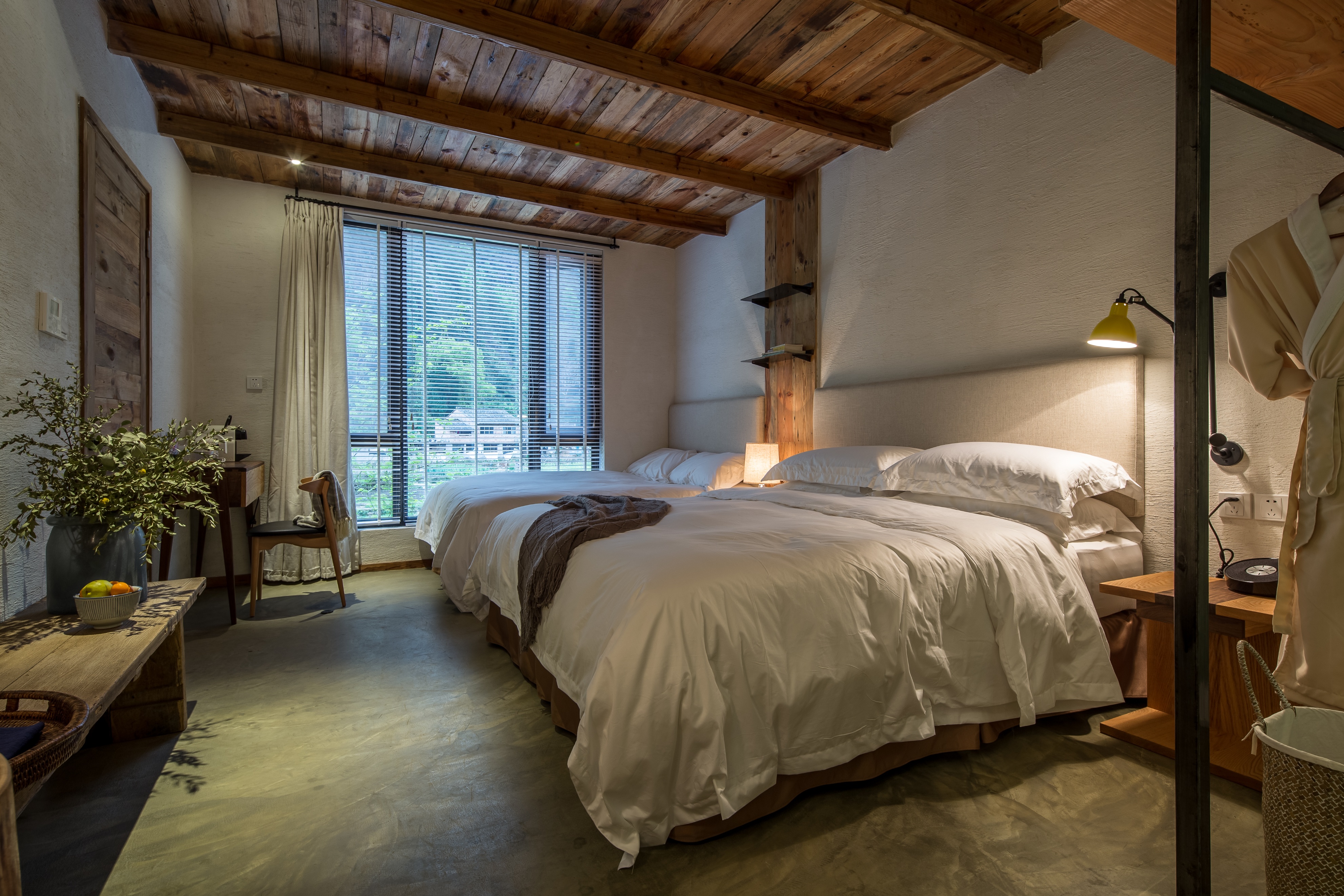 民宿酒店走廊过道设计效果图,民宿酒店家具设计