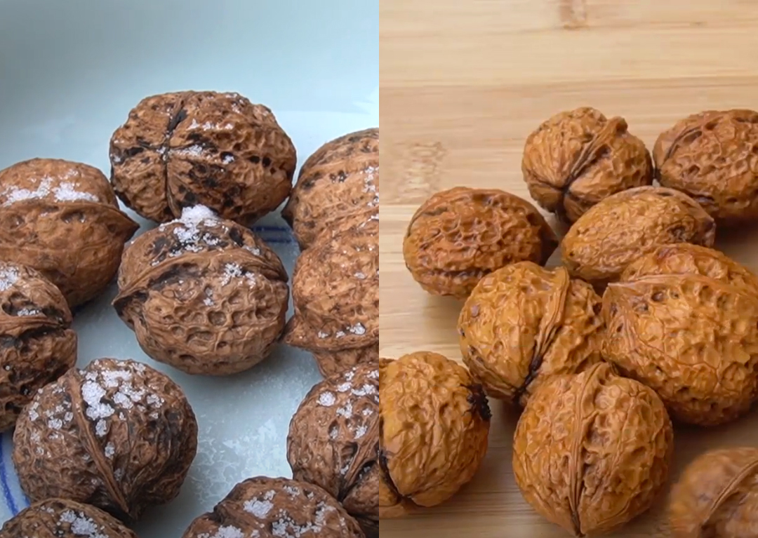 每天2个核桃跟2个鸡蛋哪个更营养,秋天核桃煮鸡蛋有什么功效