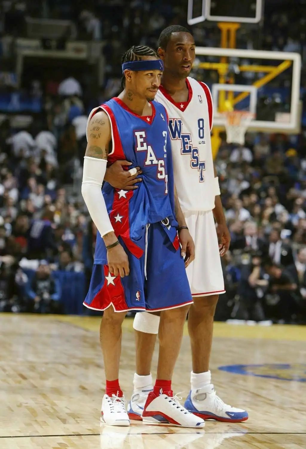 艾弗森第1双签名鞋实战,盘点艾弗森未复刻的签名鞋