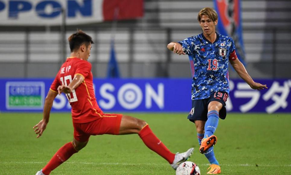 国足1:3惨败回放分析,国足0:1不敌日本图片