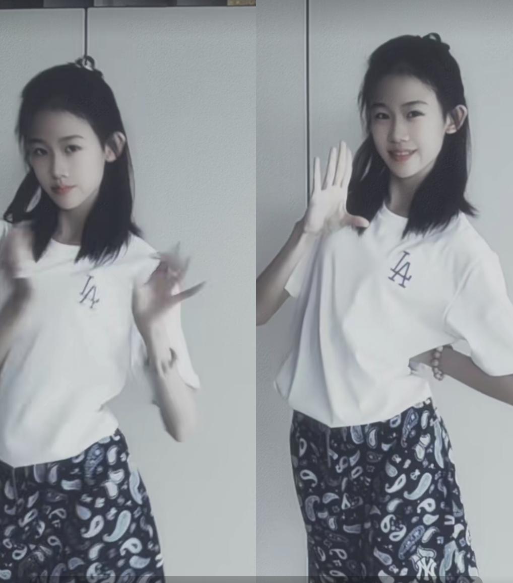 陆毅现场连线女儿贝儿,贝儿陆毅12岁照片