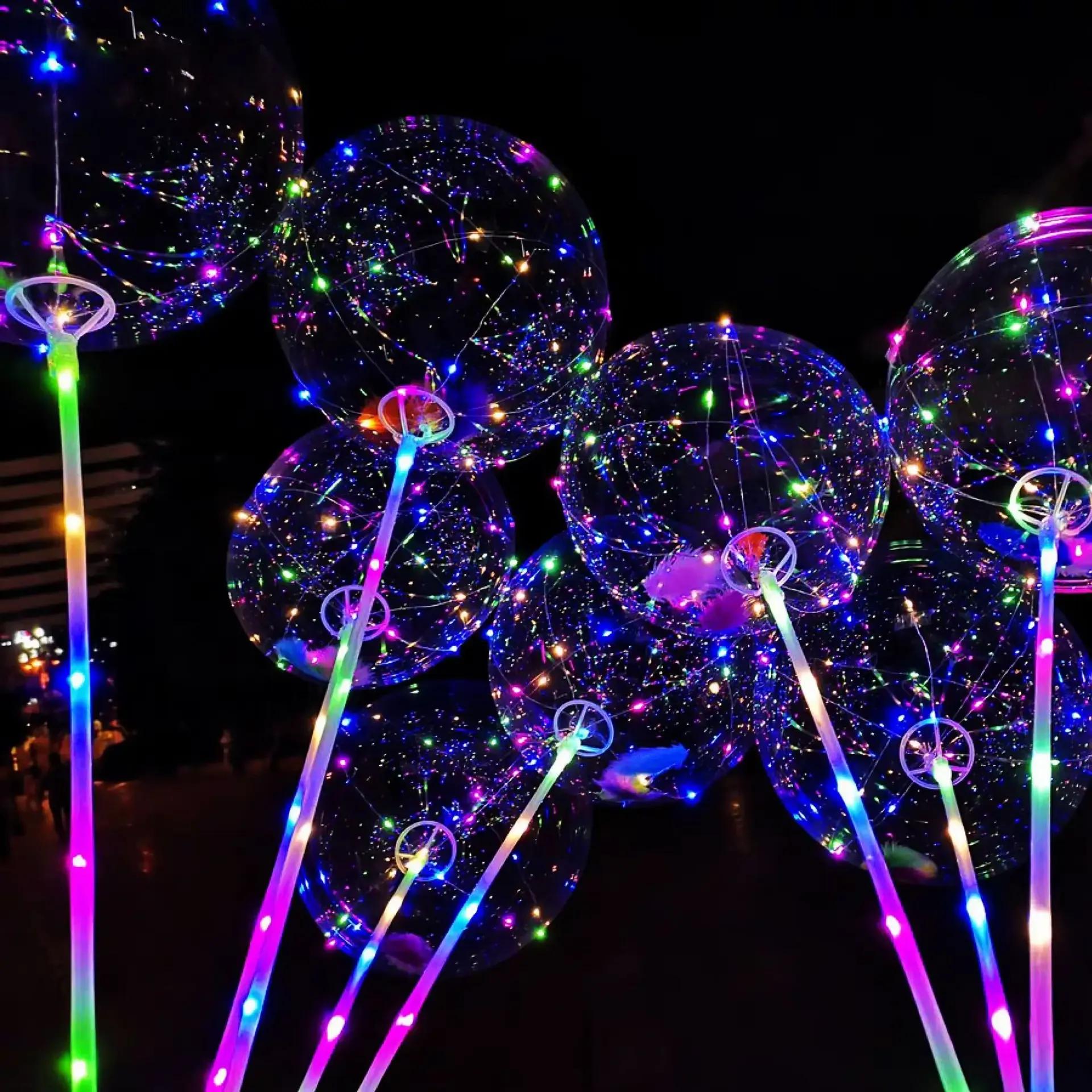 街头冷门暴利项目，卖发*气光**球一晚上能挣上几百元