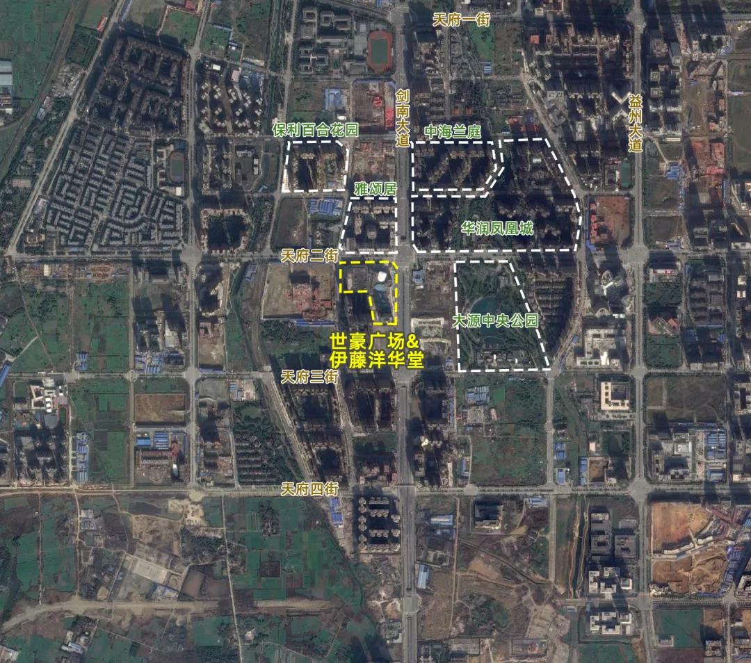 成都世豪广场是属于哪个片区,成都市世豪广场介绍