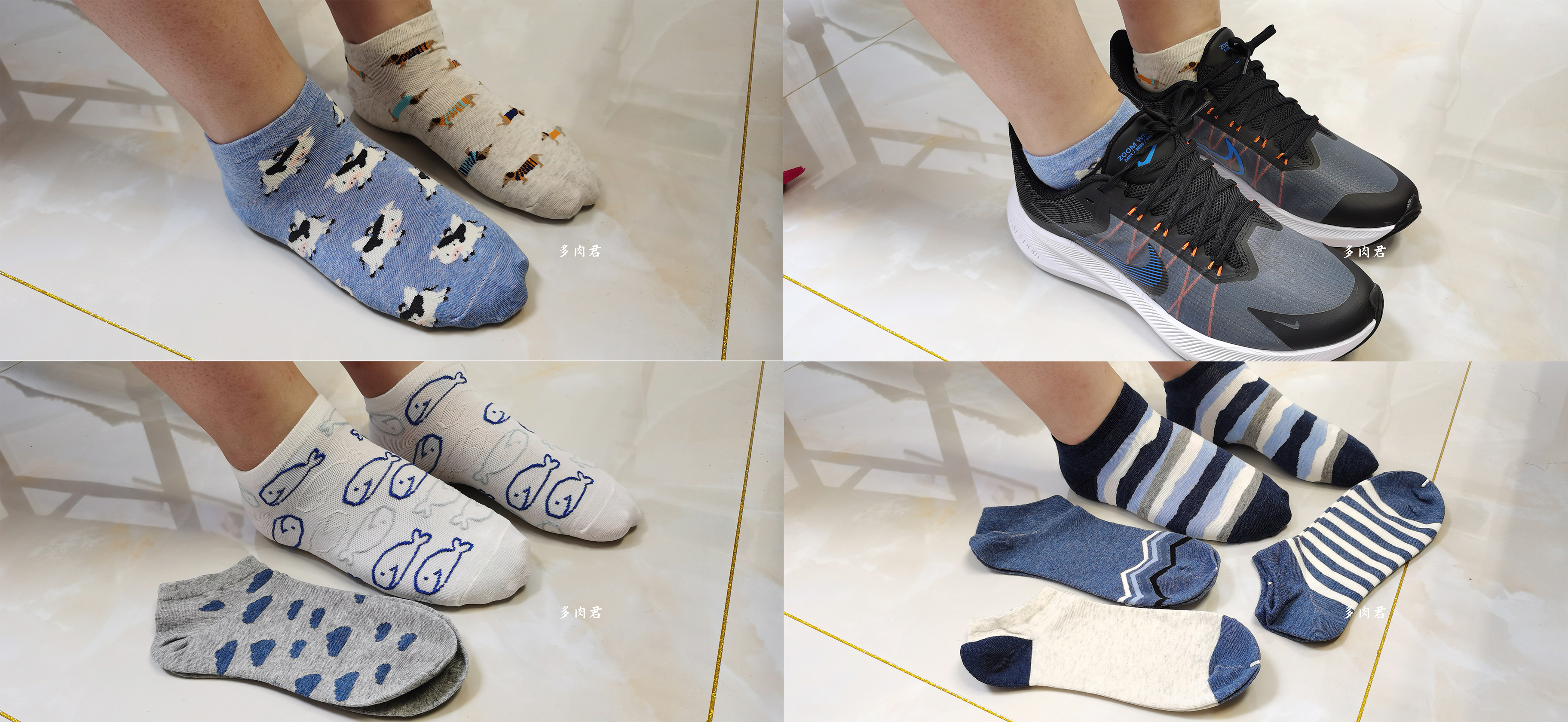 这些好看又不贵的袜子,你穿过几双?丨多肉君测评