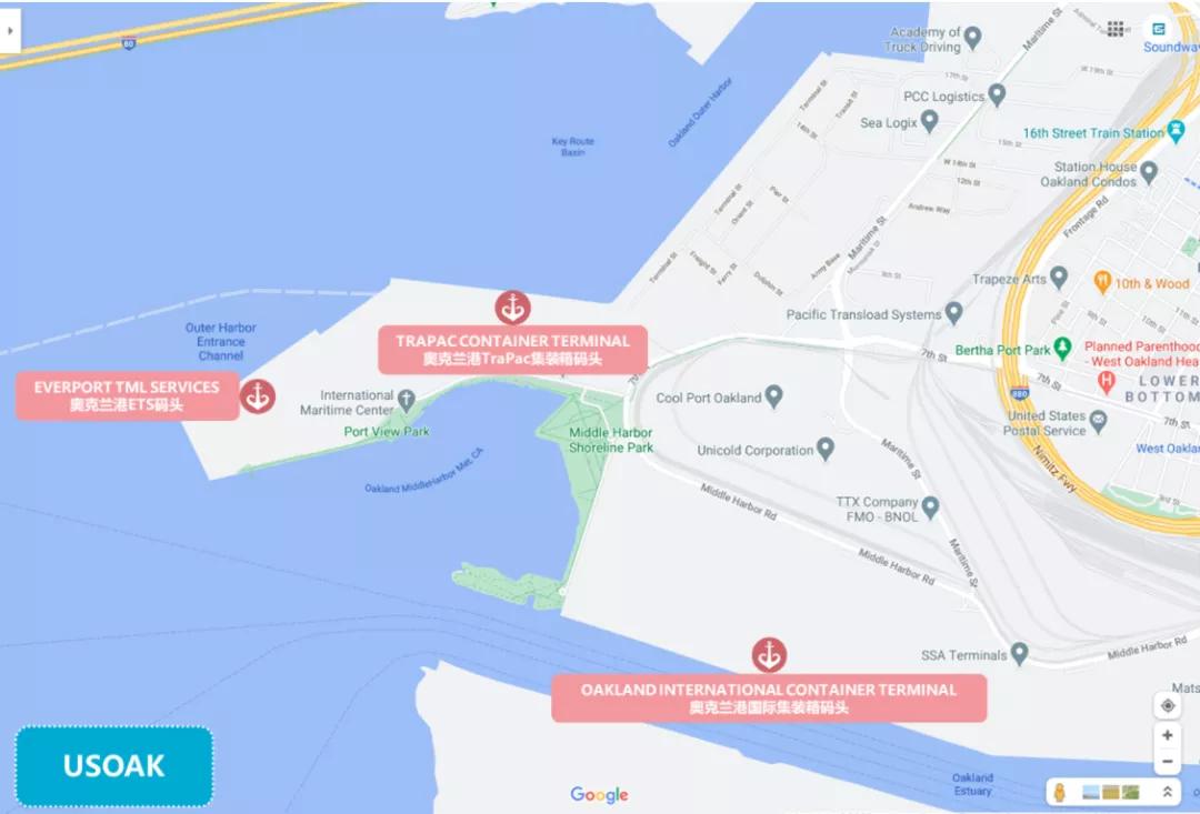 全网独家！美西最全港口及辐射FBA仓派送攻略