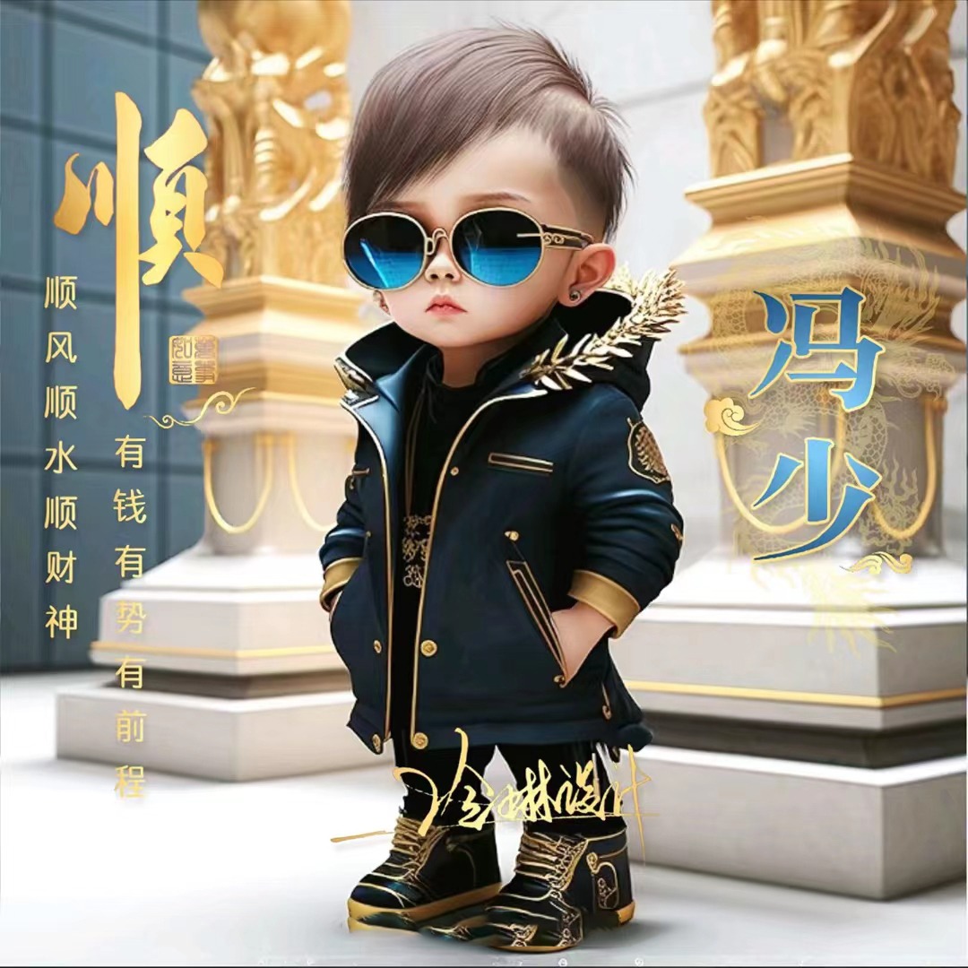 扬帆起航头像制作,好看的带有成字的名字微信头像