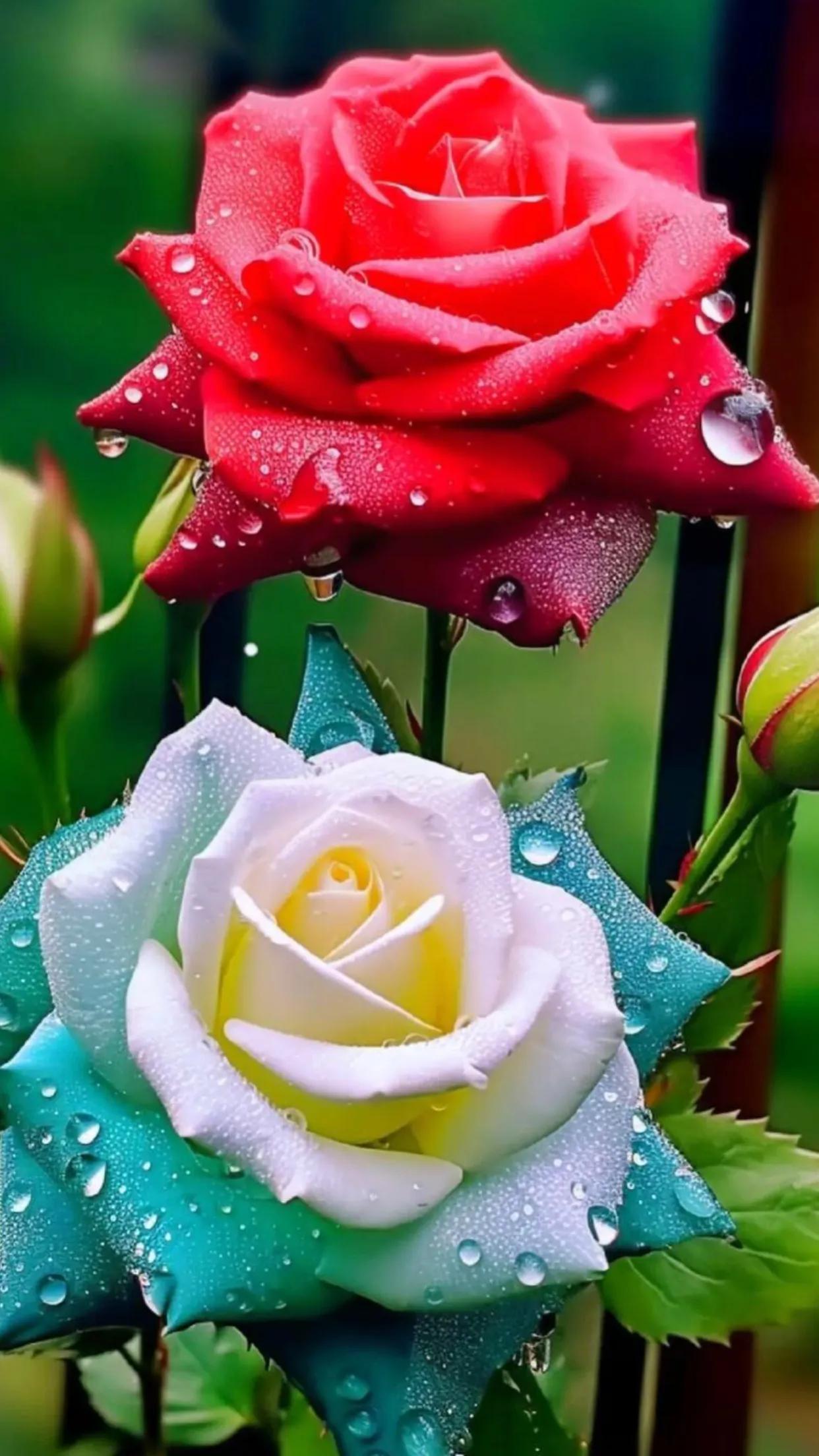 婀娜多姿的玫瑰花