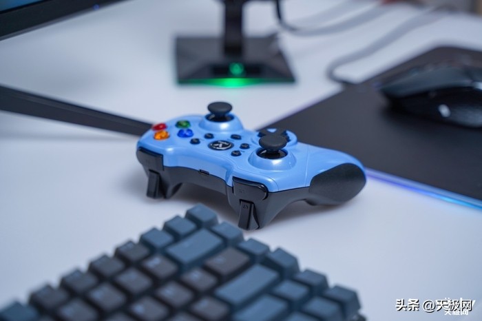 雷柏v600s游戏手柄拆解,雷柏手柄v600