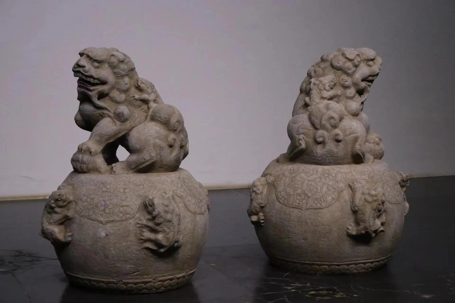 门鼓狮子,门鼓石狮子