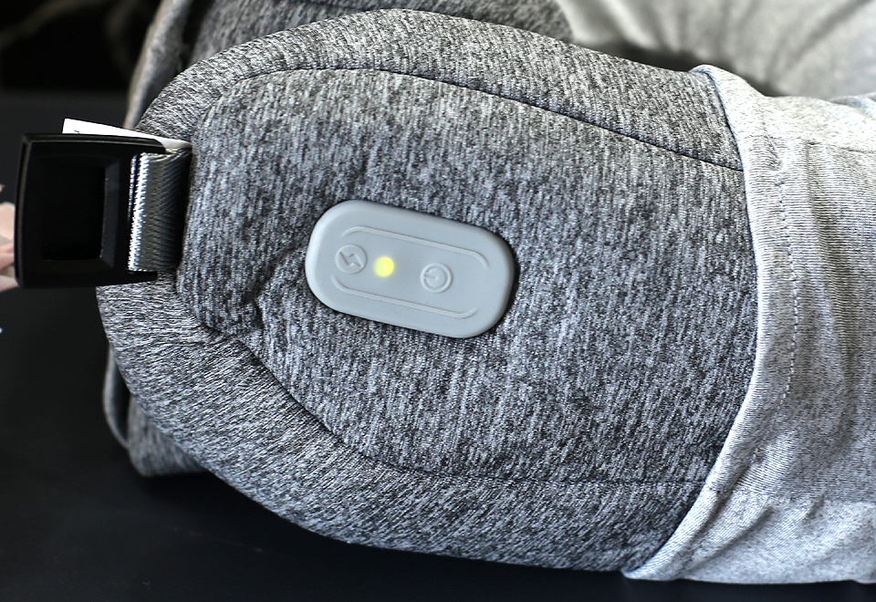 恒温热敷，一键充气，蓝宝颈椎按摩器体验