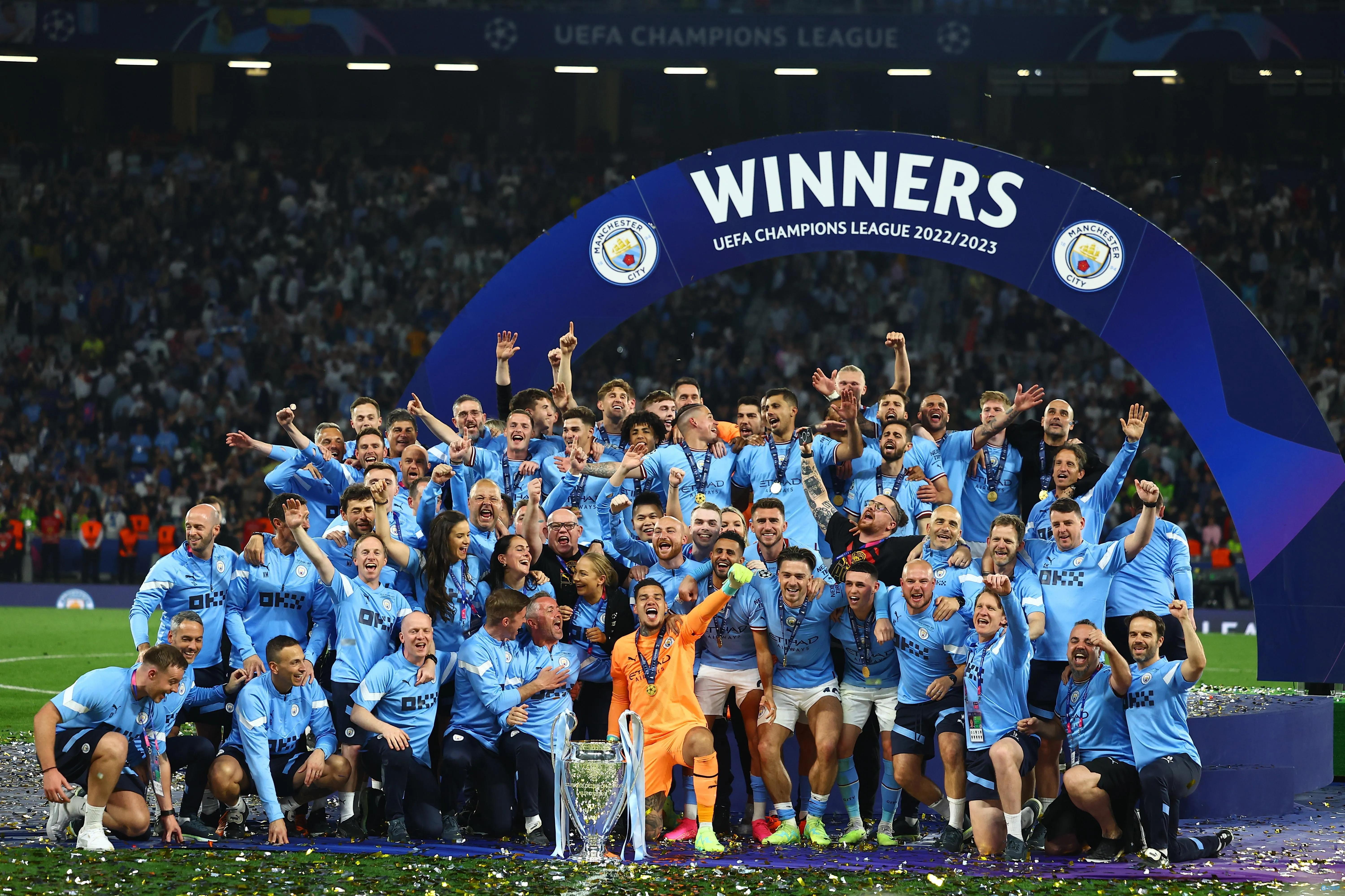 曼城瓜迪奥拉历程,曼城首度加冕