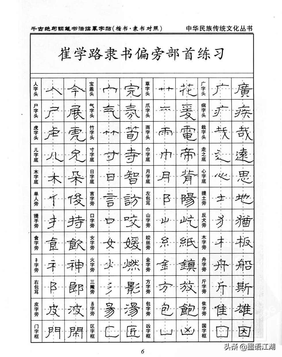 硬笔楷书临摹字帖作品,硬笔书法楷书字帖临摹图片