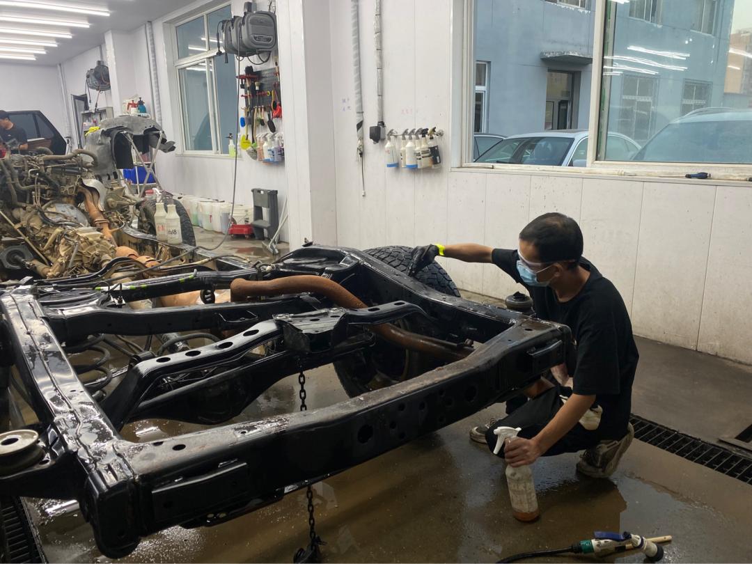 丰田霸道翻新全过程,丰田霸道能回原厂重新组装大修么