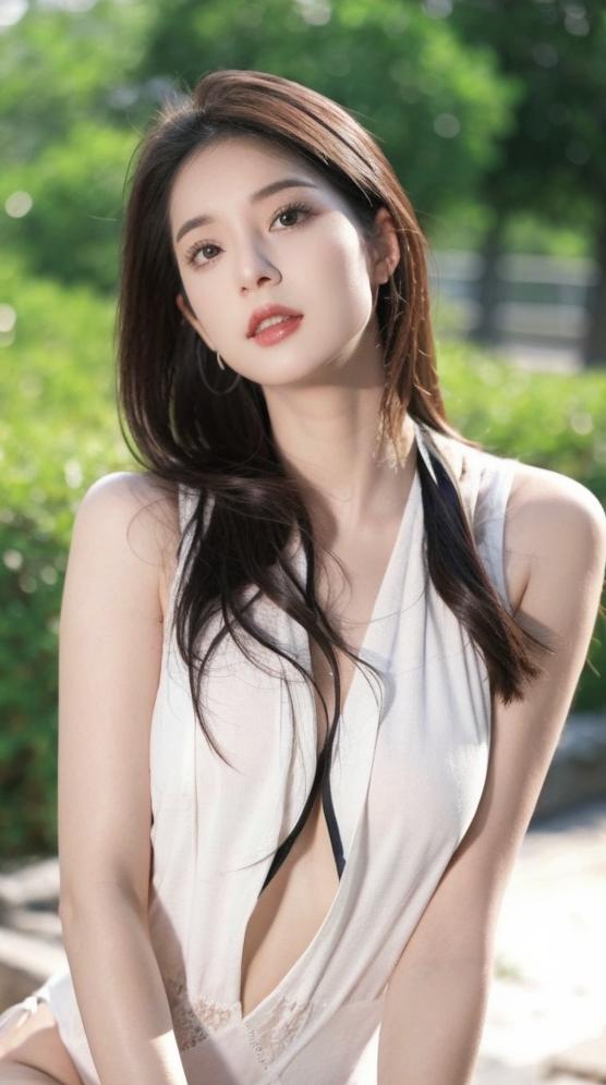 人像摄影夏日甜美可爱清纯女孩儿,艺术照摄影异域风写真