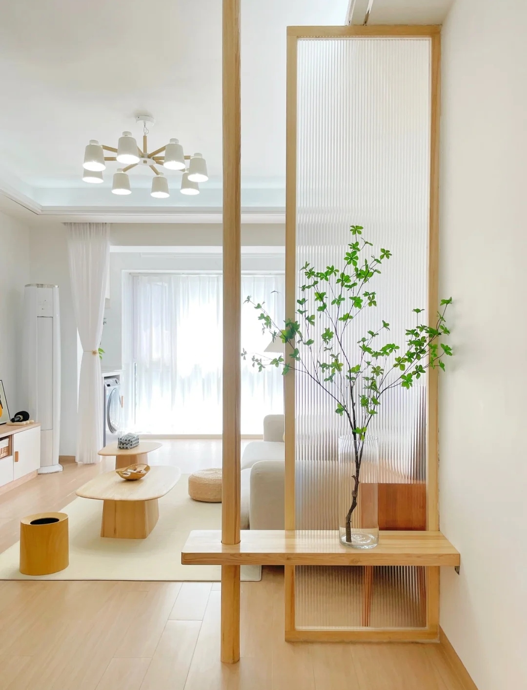 全屋原木风太高级了,原木风格装修75平米