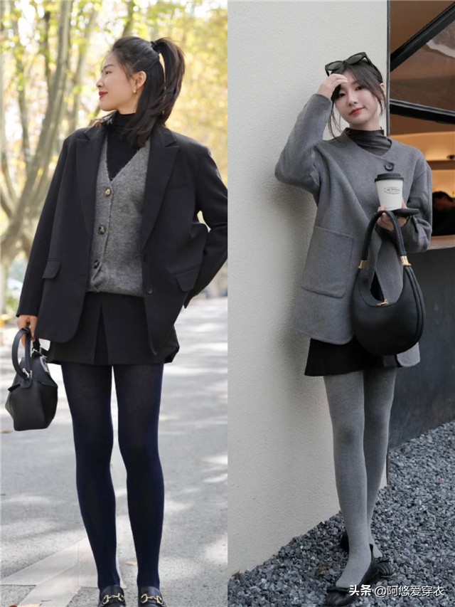 素人街拍高挑的妹子走路带风,素人短裤短裙牛仔裤穿搭街拍