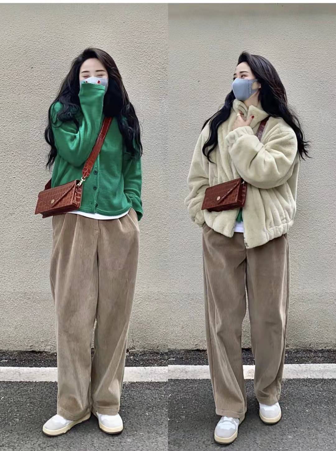 男士灯芯绒夹克配什么裤子,灯芯绒裤子配什么衣服好看女