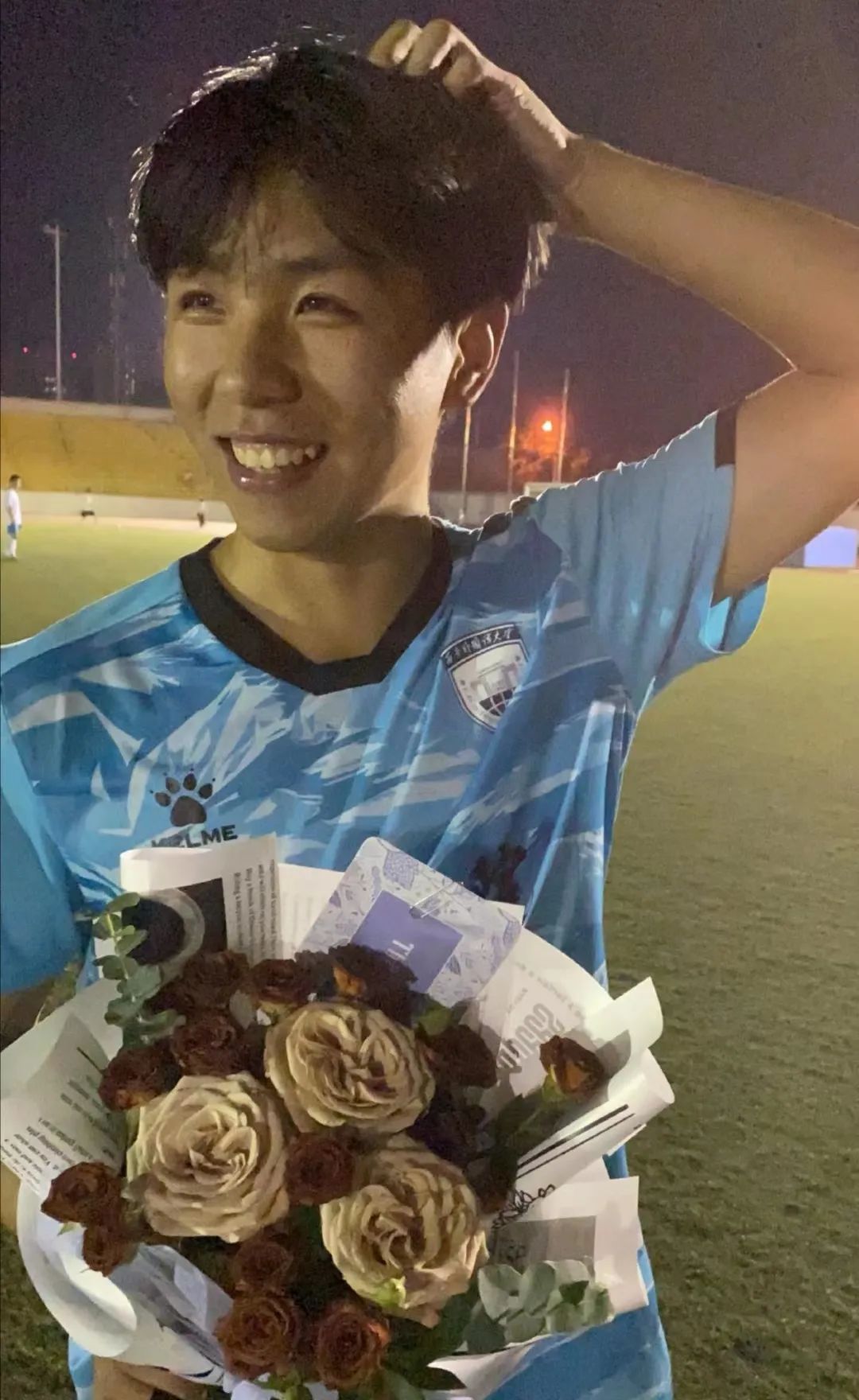 足球少年丨西安外国语大学杜真方：往前走，朝着光