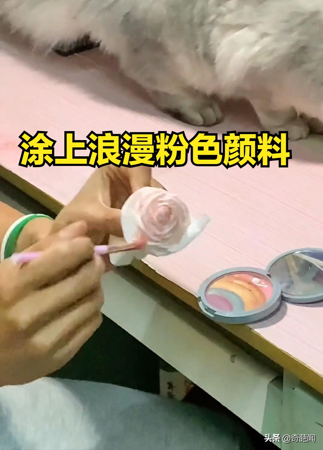 一女子花粉过敏男友送橡皮泥花,花粉过敏男朋友送的红豆花