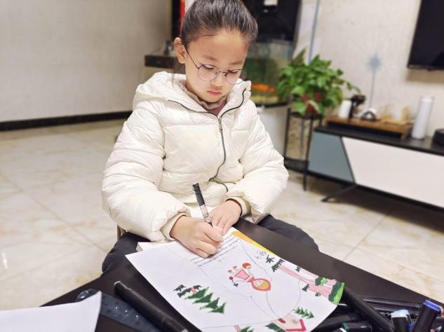 渭南高新区教育文体局：阅读童话故事巧绘童话世界