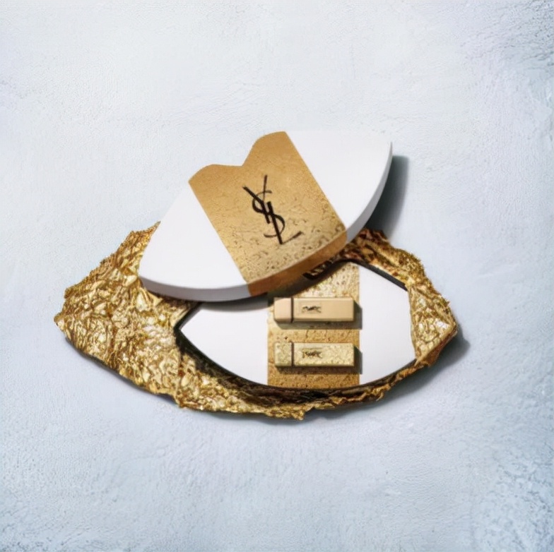 ysl圣罗兰美妆横版视频,ysl圣罗兰夜光口红气垫礼盒