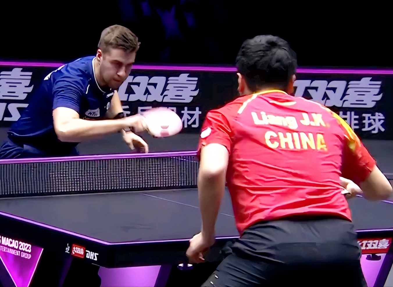 澳门冠军赛日本男单全部出局,澳门冠军赛梁靖崑和张本智和