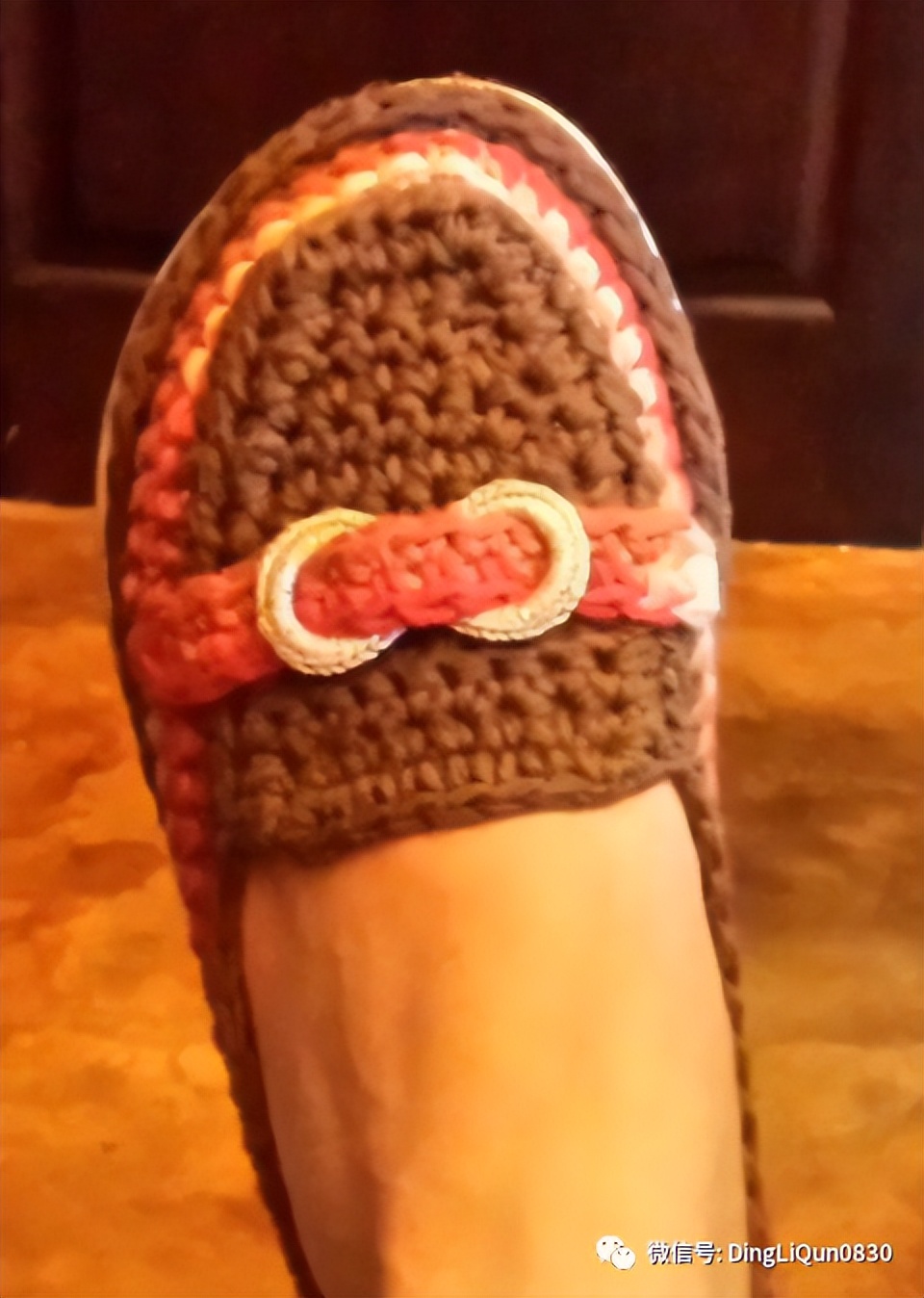 最简单的钩针编织鞋子,针织毛线鞋图案大全