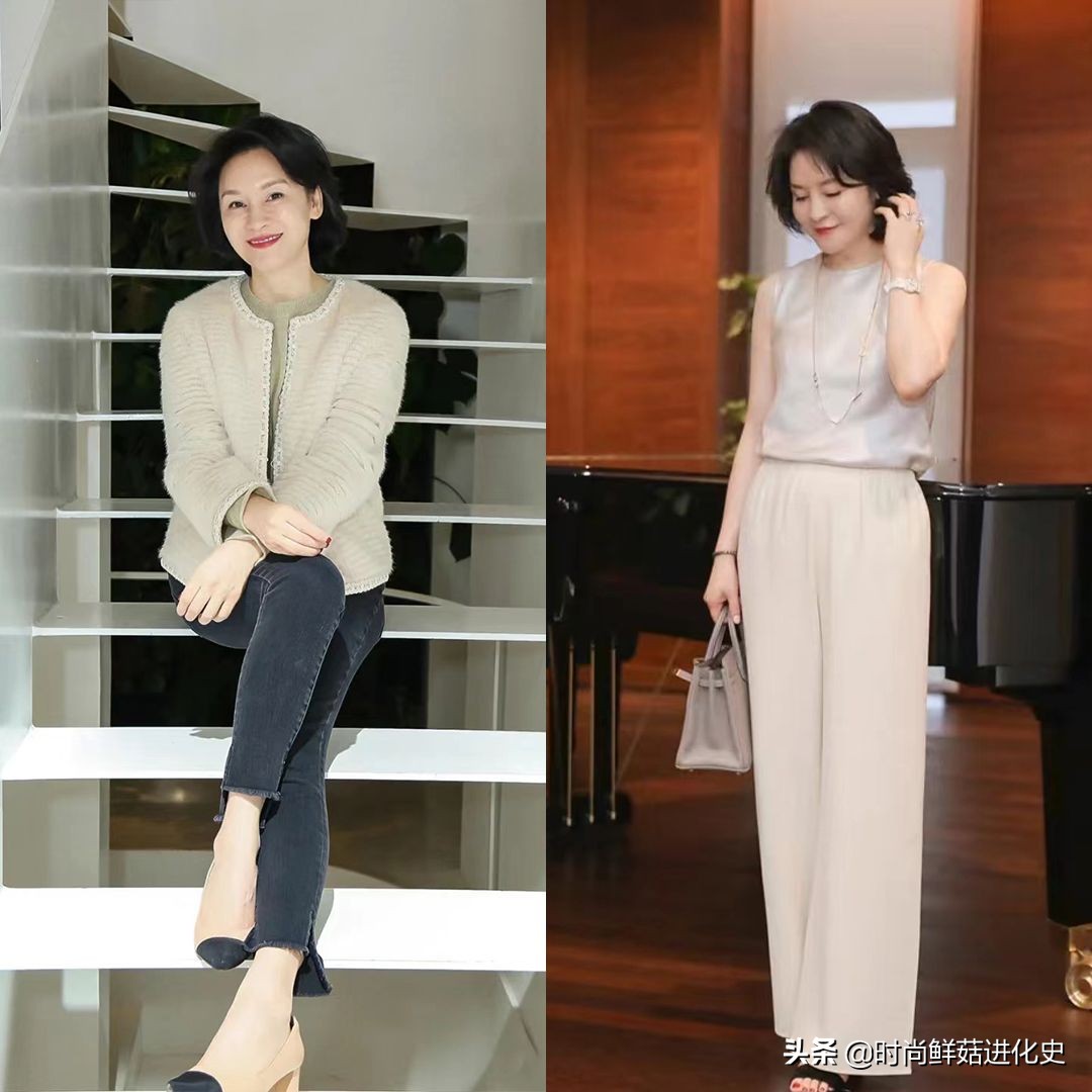 新款桑蚕丝夏季女裤,夏天穿灰色桑蚕丝裤