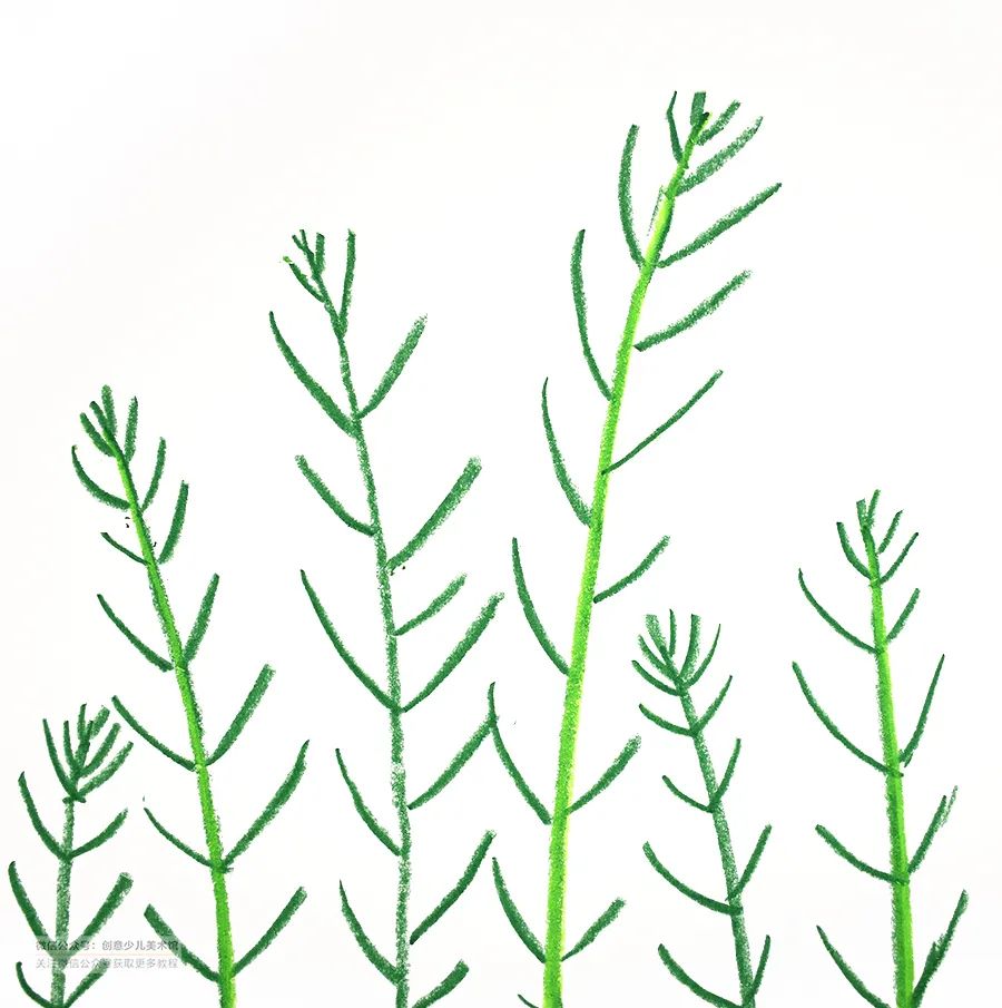 儿童画教程｜春季自然美学课程《正是油菜花开时》