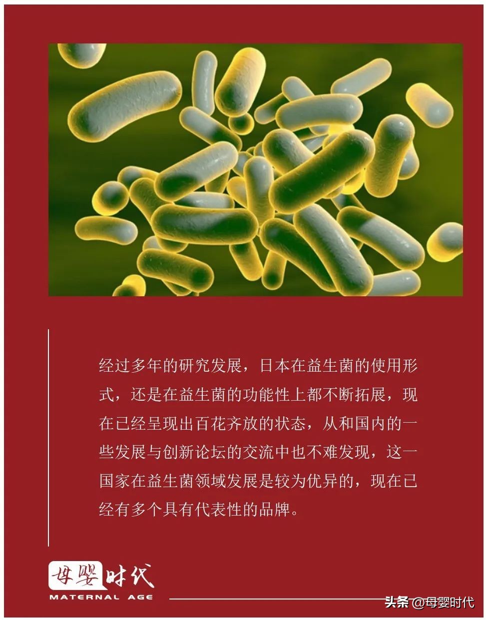 国内外益生菌研究与应用发展趋势,日本对益生菌的研究
