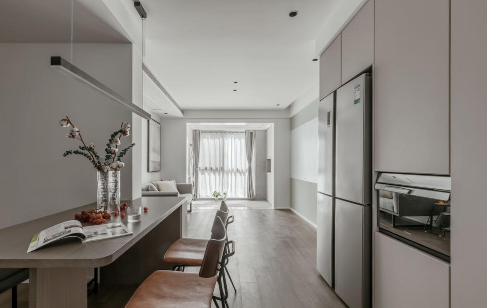 家里没餐厅，就学她家这样装修，全屋治愈舒缓，看起来真舒服