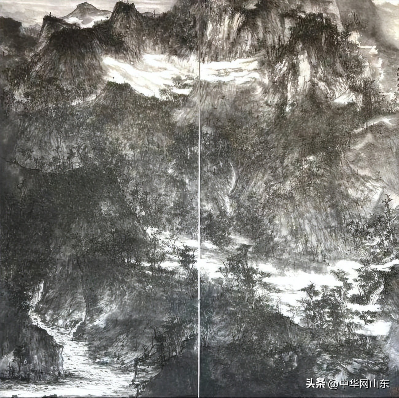 魏广君作品,魏广君花鸟画