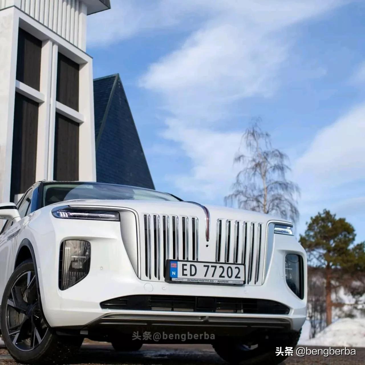 2022新款红旗e-hs9燃油版五座,红旗hs9出口多少钱