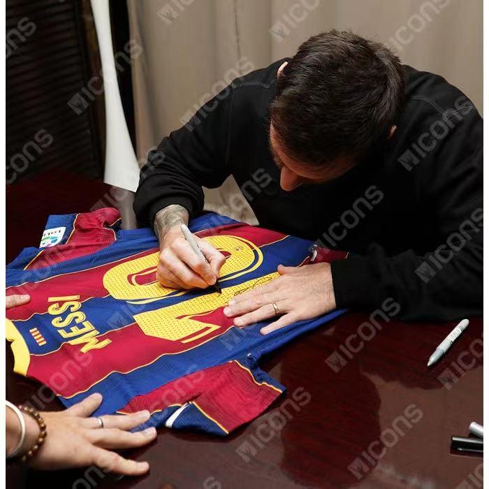 梅西亲签球衣值得收藏吗,梅西签名球衣哪年最值得收藏