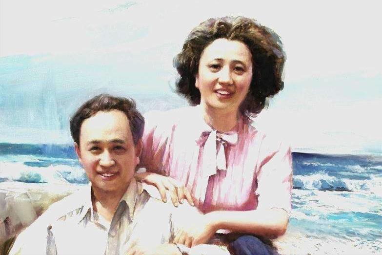 钱学森蒋英晚年照片,蒋英和钱学森照顾蒋英母亲